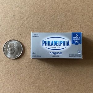 5/$8 Mini Brands Toy: Philadelphia Cream Cheese Box